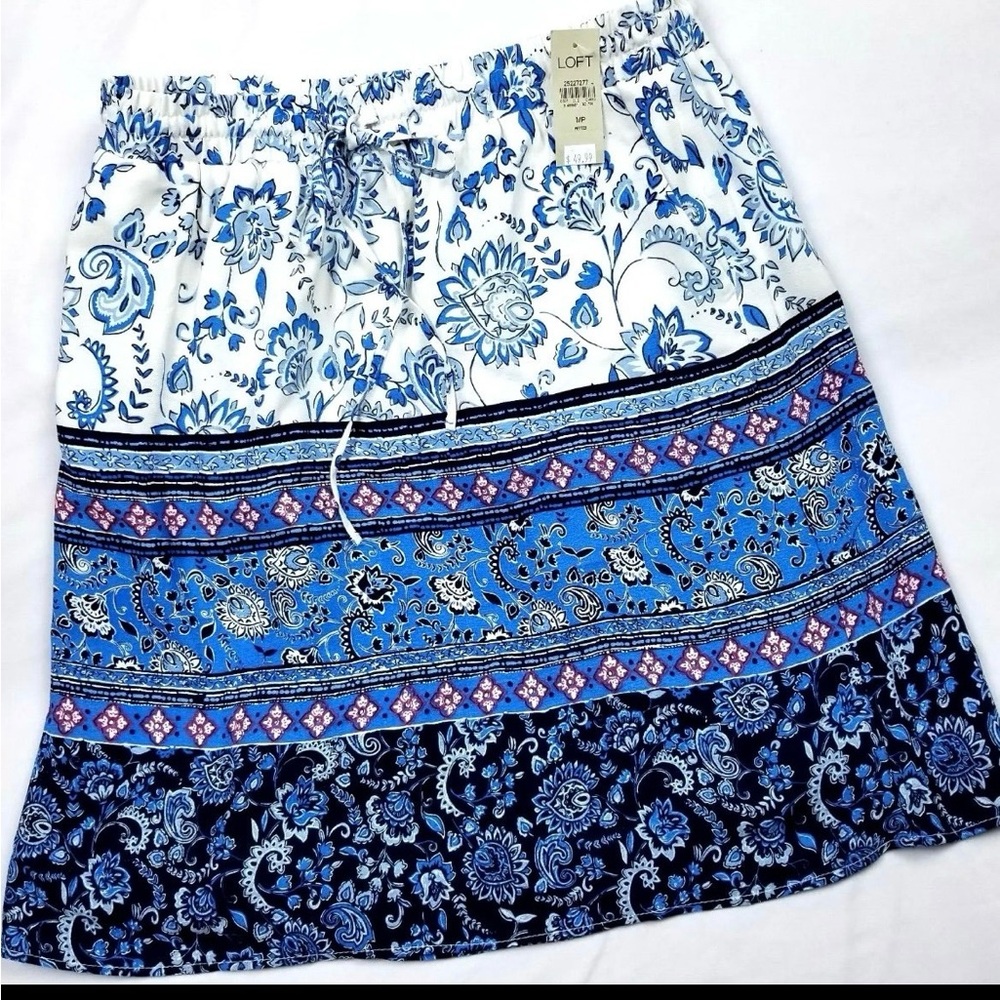 Plus size loft skirt